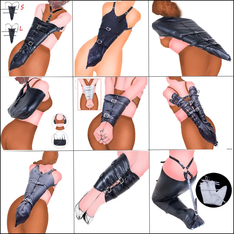 Leather Armbinder Restraint