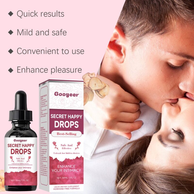 Secret Happy Drops™ – Female Vitality & Intimacy Enhancer (30ml) - Image 4